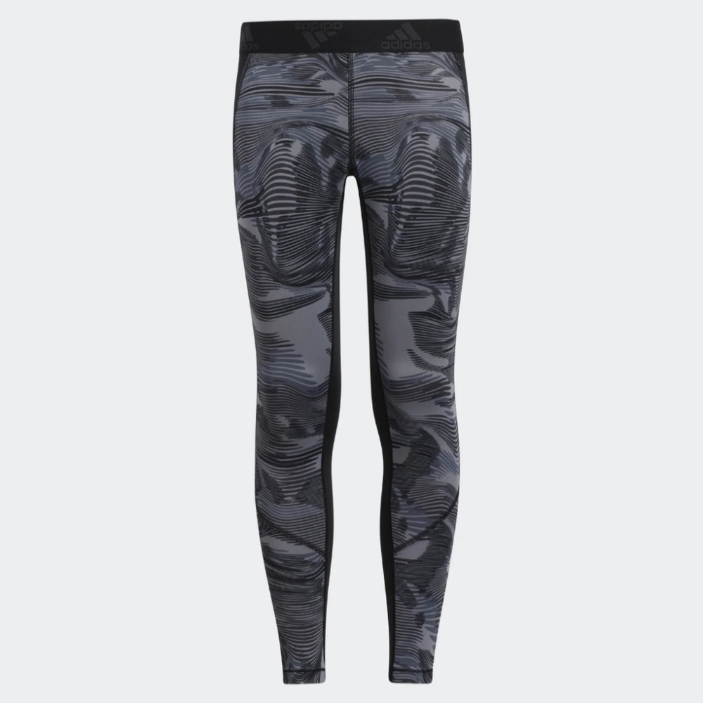 Adidas Allover Print TechFit Tights  *NWT*